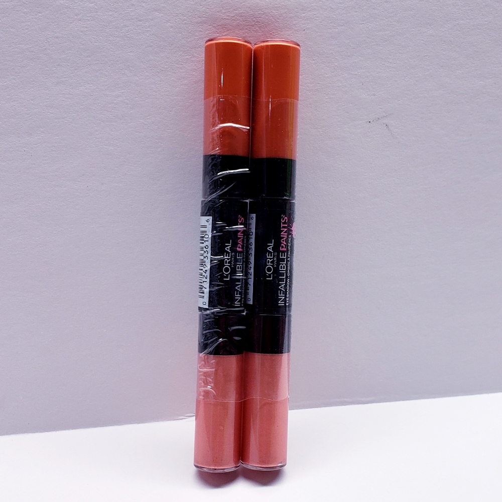 L'OREAL Paris Infallible Paints EyeShadow, #314 SUNSET FIRE (Twin pack)